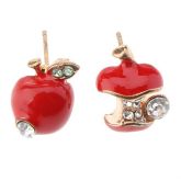 Brincos de diamante da Apple #00580498