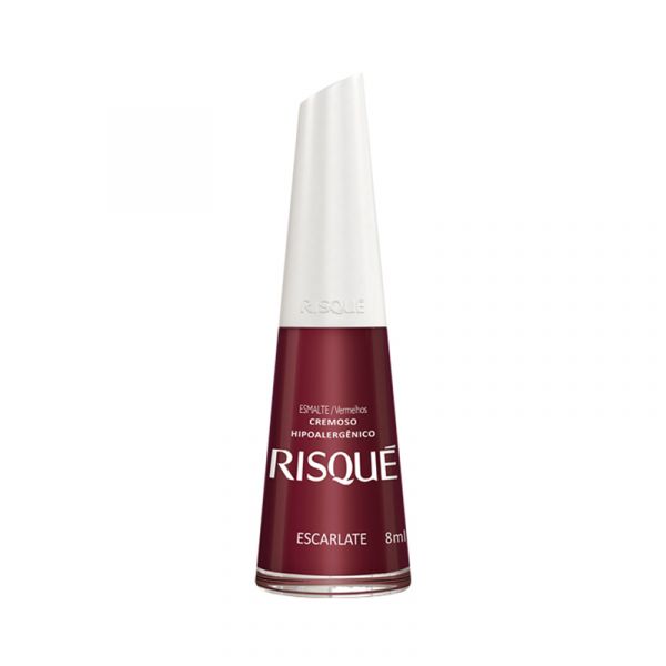Esmalte Risqué Cremoso 8 ml Escarlate