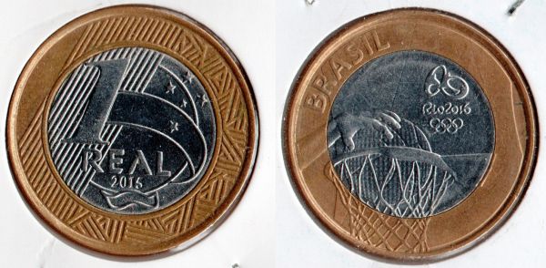 OLP566/2 - Moeda Olimpica BASQUETE