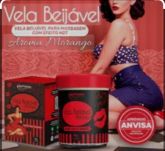 VELA BEIJAVEL MORANGO