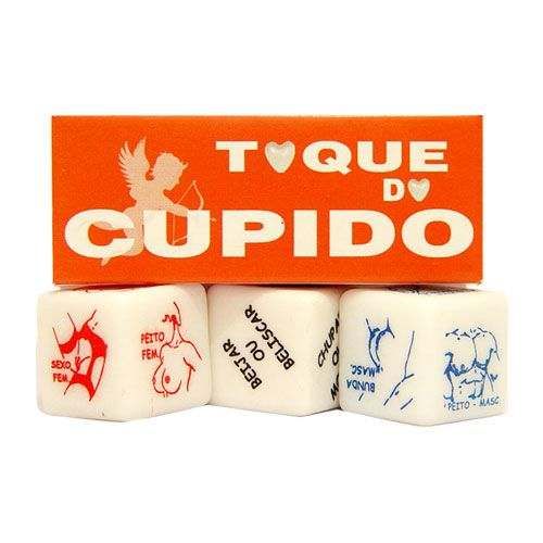 Dados Toque do Cupido - 3 unidades
