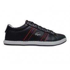 Sapatênis Lacoste Preto e Vermelho Modelo: 10747