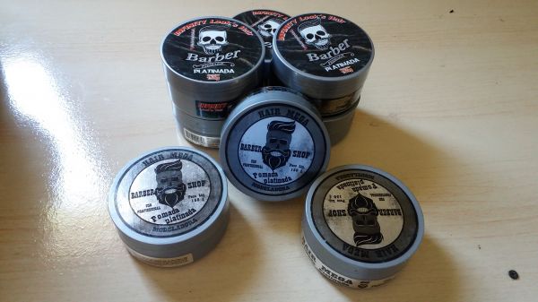 Pomada Modeladora Platinada Hair Mega - valor por unidade