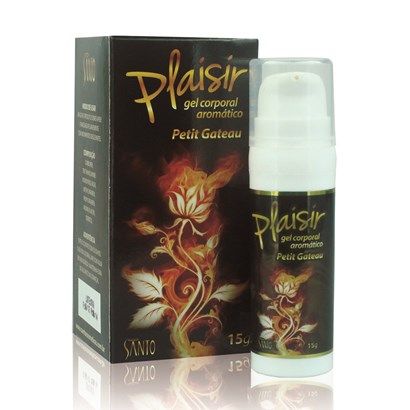 Plaisir Gel Comestível Petit Gateau 15gr Santo Cód: 02870