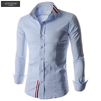 Moda Luxo: Camisa Manga Longa, de Ótima Qualidade. Frete Grátis.