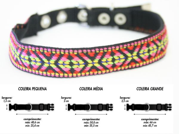 Gargantilha Étinica Colorida