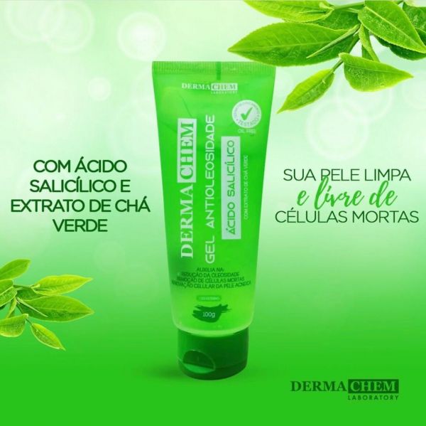 Gel hidratante antioleosidade Dermachem