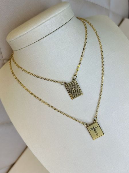 escapulário de aço inoxidável