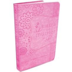 Bíblia da Mulher de Fé - Capa Rosa