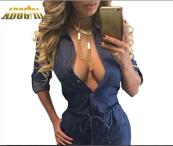 Macacões Camisa  Jeans