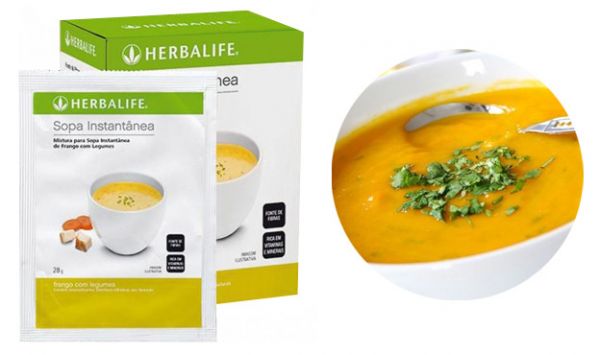 Sopa Instantânea Frango com Legumes Herbalife
