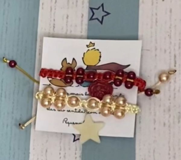 Pulseira da Amizade Pequeno Principe