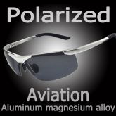 Oculos De Sol Masculino Polarizado Condução Piloto