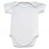 Body infantil(manga curta) para sublimação(P ao GG)