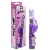 JACK RABBI VIBRADOR PONTO G ROTATIVO 36 MODELOS DE VIBRAÇÃO DE BICHINHO COR ROXO