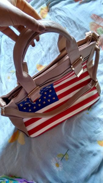 bolsa grande, bandeira dos Eua