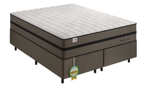 Colchao Queen TrumpStar MP Chenille 158x198x30 Plumatex