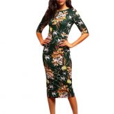 Vestido Primavera Verão Floral Mulheres De Estilo Zangcl
