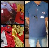 5 Polos Luxo várias marcas + Frete