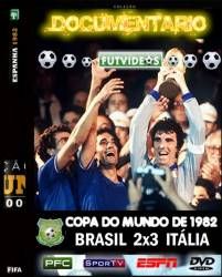 DVD BRASIL 2x3 ITÁLIA - COPA DE 1982 - QUARTAS-DE-FINAL