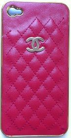 CASE CHANEL VERMELHA PARA IPHONE 4 E 4S