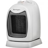 Aquecedor Elétrico Cerâmico Springer Home 60Hz Branco e Pret