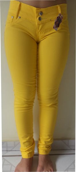 CALÇA FEMININA COLOR C/LYCRA