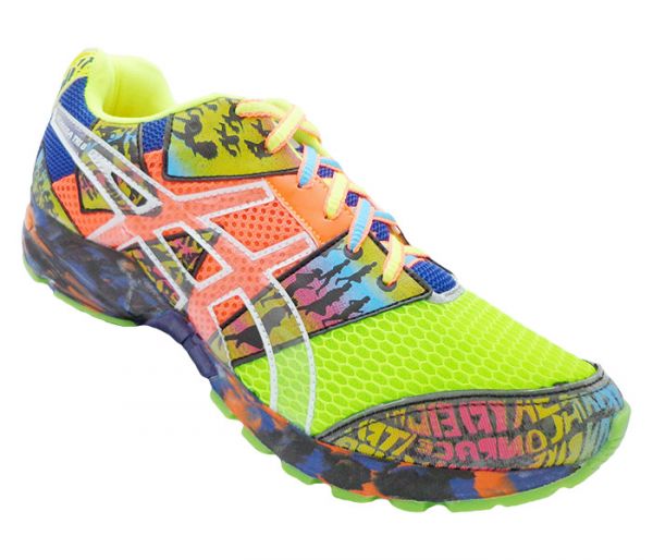 Tênis Asics Gel Noosa Tri 8 Azul, Laranja e Verde MOD:11369 [Réplica]