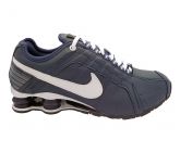 Tênis Nike Shox Junior Azul Marinho e Branco 12165