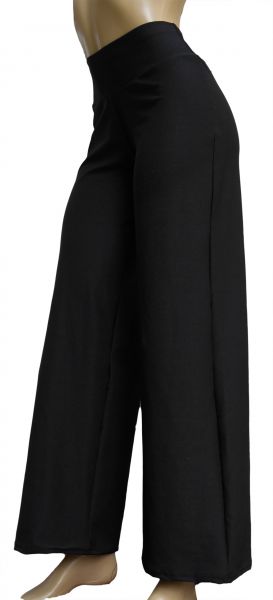 Pantalona preta (P -M-G) em suplex gramatura alta