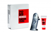 Kit 212 Heroes Carolina Herrera Masculino - Eau de Toilette 90ml + Gel de Banho 100ml