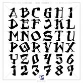 Arquivo de Corte Letras Moana