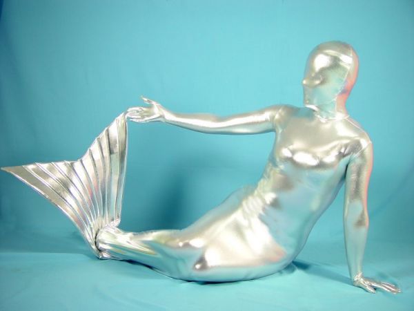 Zentai Sereia Prata MF188
