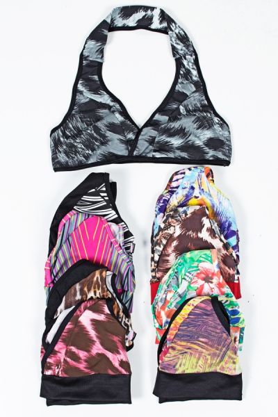 Kit de 10 Tops Estampados (Tamanho, Modelo e Estampas Variadas) | Ref: F1220