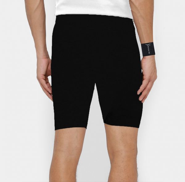 bermuda masculina preta(56/58 - 60/62),estilo ciclista, suplex gramatura 320