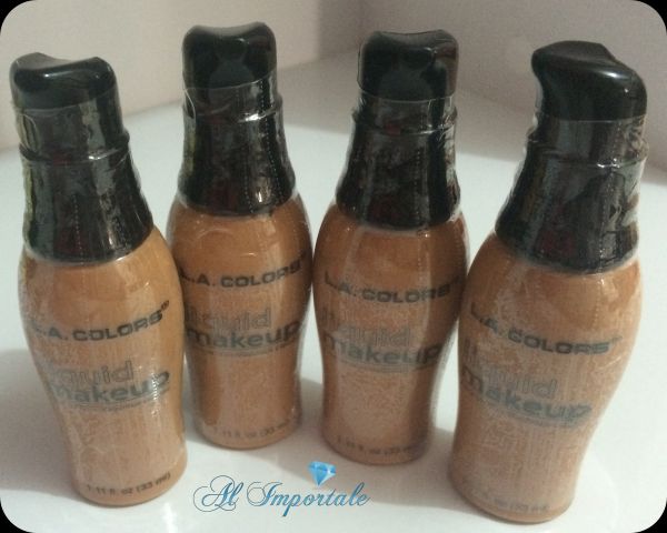 L.A. Colors Liquid Makeup Base Beautiful Bronze - Pronta Entrega.