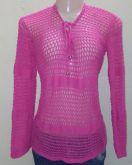 BLUSA DE LINHA COM AMARRAÇÃO