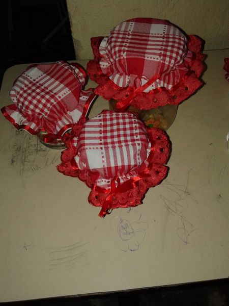 Tampinha de pote de cozinha.