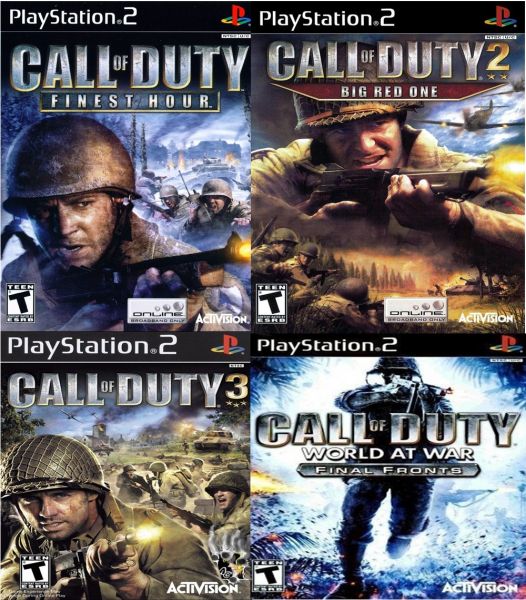 Kit Call Of Duty Collection com 4 Jogos