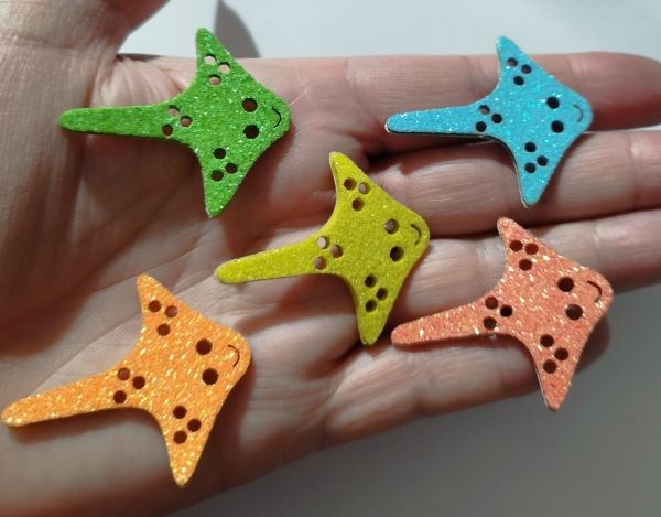 Arraia Colorida (60 Adesivos)