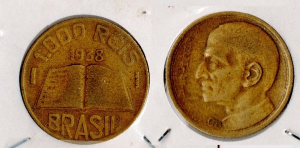 V159 - 1$000 1938 - tiragem 4.157.000