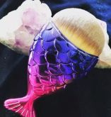 Pincel Sereia Maquiagem Peixe Escama Mermaid