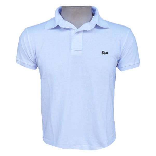 CAMISA MASCULINA POLO LACOSTE BRANCA