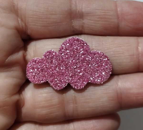Nuvem Rosa (60 Adesivos)