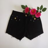 Short Hot Pants Cintura Alta. Levanta bumbum