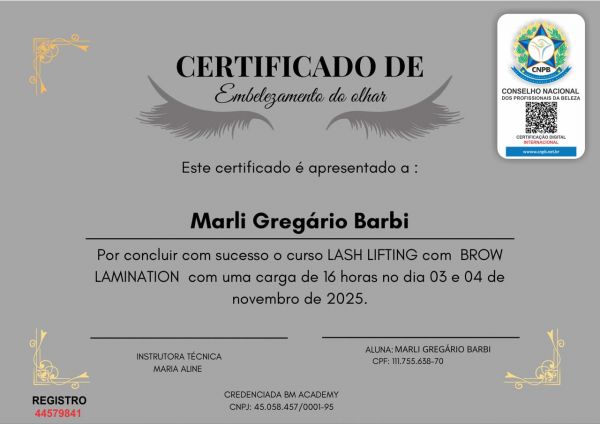 MARLI GREGÁRIO BARBI