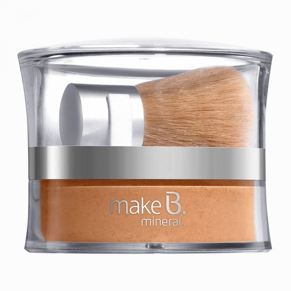 MAKE B. MINERAL BASE EM PÓ BEGE CANELA, 5,5G