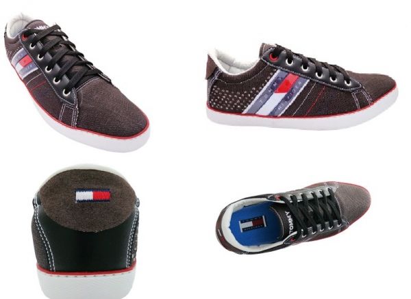 Sapatênis Tommy Hilfiger Jeans Marrom
