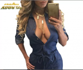Macacões Camisa  Jeans