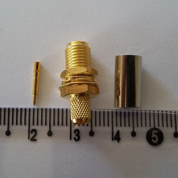 Conector Wireless RP-SMA Macho RG58